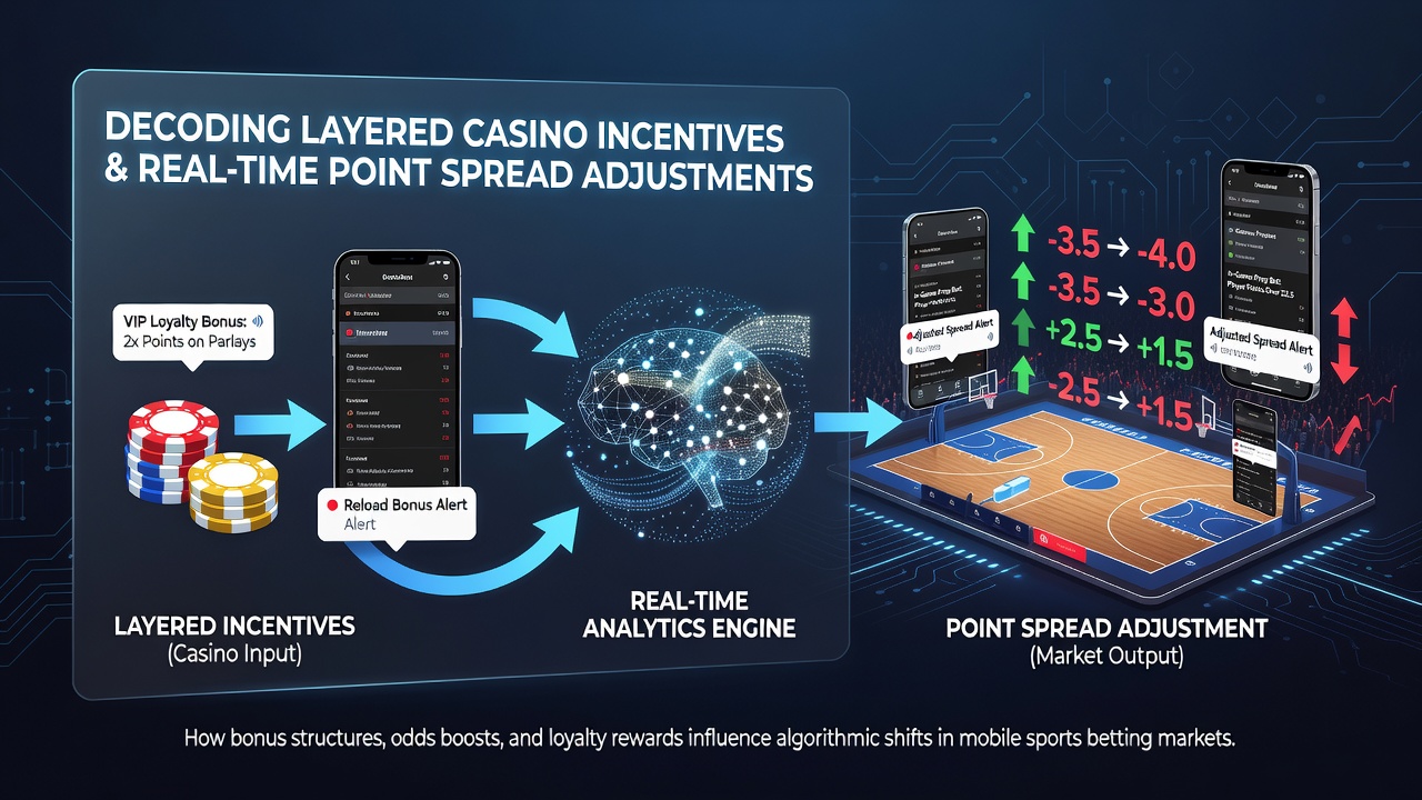 Analyse von Echtzeit-Punktspread-Daten in mobilen Apps während Basketball-Tourneen