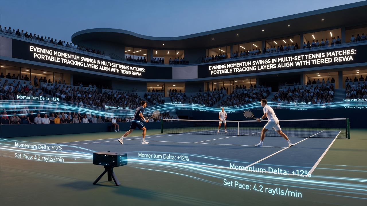Synchronisation von Tracking-Daten und Belohnungszyklen bei abendlichen Tennis-Matches