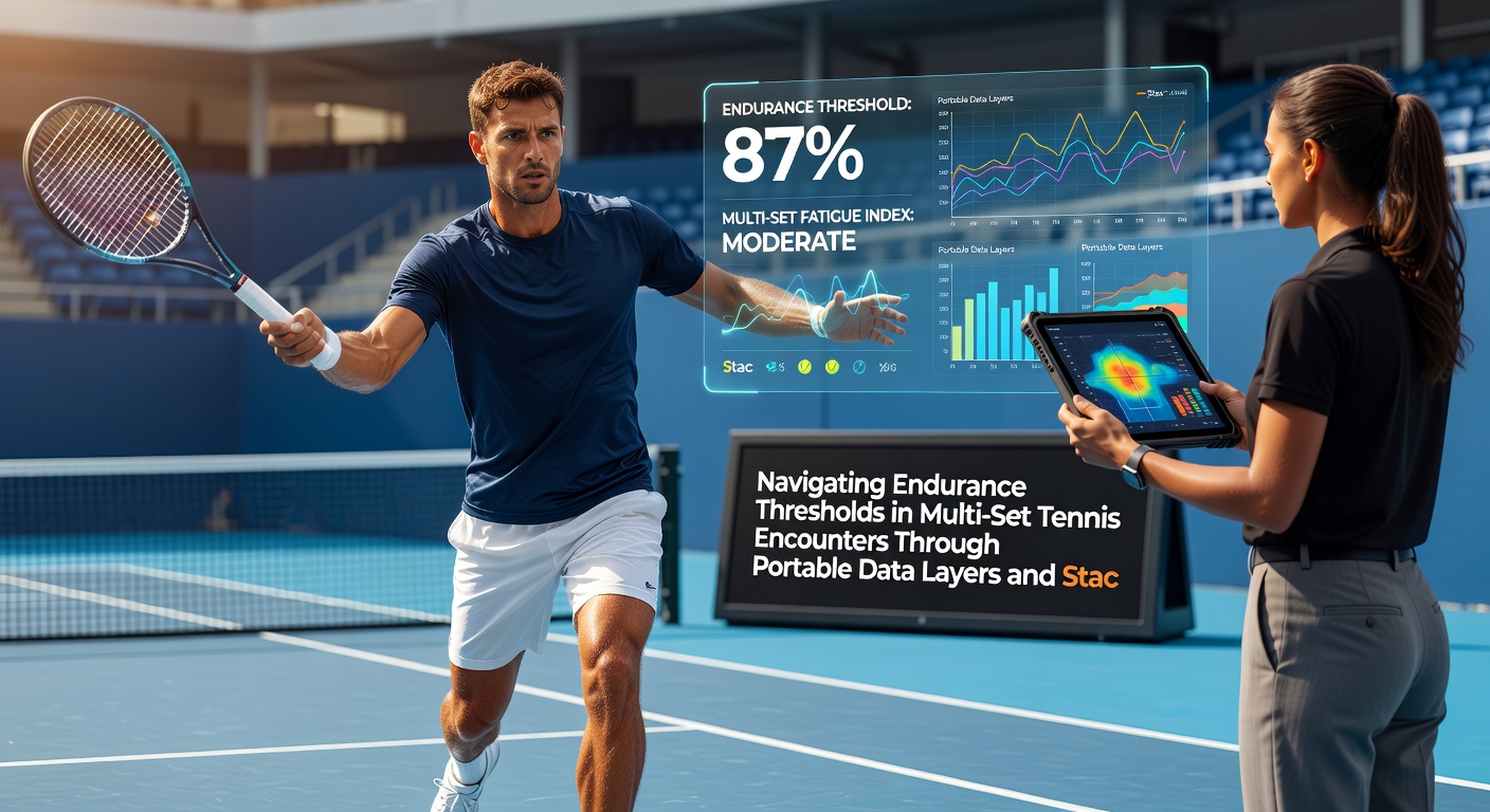 Echtzeit-Analyse von Ausdauerschwellenwerten mit mobilen Datentools im Tennis