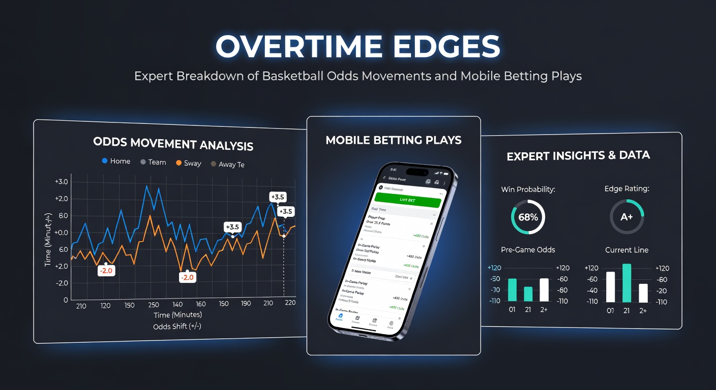 Screenshot einer Mobile-Betting-App während Overtime mit blinkenden Odds-Updates und Cash-Out-Optionen